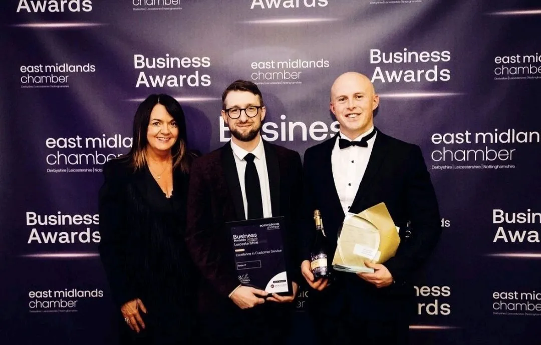 The Better-IT team at the East Midlands Chamber Business Awards